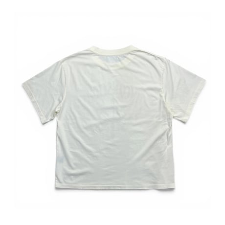【ラスト1点】unconscious / GOTHIC TRIBAL LOGO T-SHIRT / Bone White