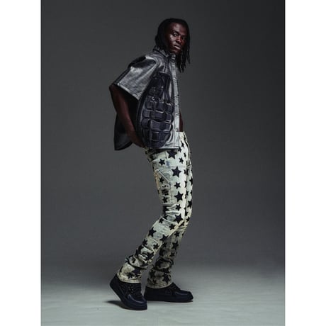 【ラスト1点】 GUAPI / Vintage Blue Stars Denim V2