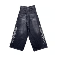 2001 Odysey / DARK WIDE LEG PANTS