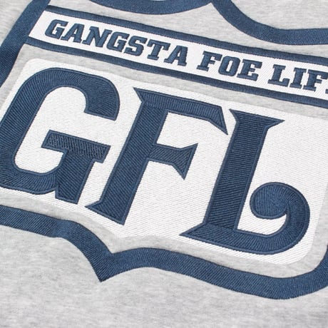WEST WEAR / GFL EMBROIDERY LOGO CREWNECK / GRAY