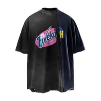 FIVEKOH / DECONSTRUCTED LARGE FIT T-SHIRT
