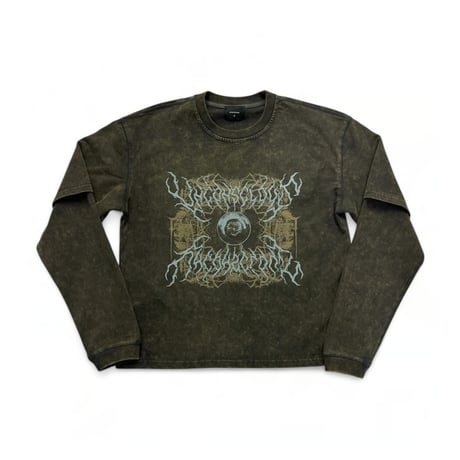 unconscious / Fear Eye Long Sleeve / Olive Gray