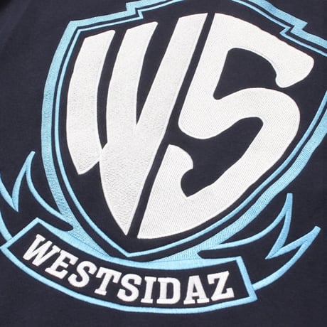 WEST WEAR / WS EMBROIDERY LOGO CREWNECK / NAVY