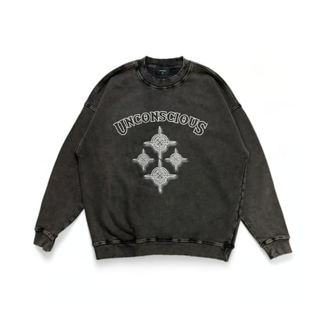unconscious / Ashen Edge sweatshirt "Target" / Dark Gray