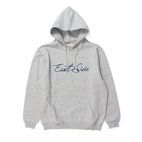WEST WEAR / ES EMBROIDERY LOGO HOODIE / GRAY