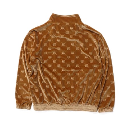 WEST WEAR / WS LOGO VELOUR SET UP / BROWN