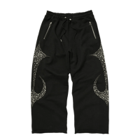 THUG CLUB / IRON STEEL FOCUS SWEATPANTS / BLACK
