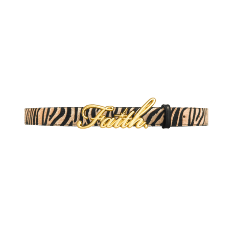 FAITH BY LUIS / TIGER GOLD FAITH BELT
