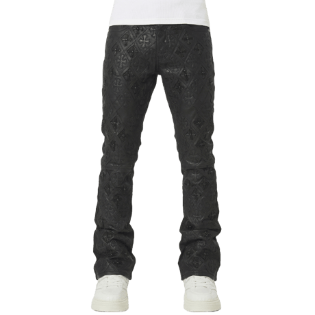 GUAPI / All Black Relic Waxed Denim V2