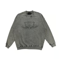 unconscious / Ashen Edge sweatshirt "Snakes" / Gray