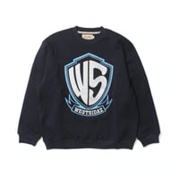 WEST WEAR / WS EMBROIDERY LOGO CREWNECK / NAVY