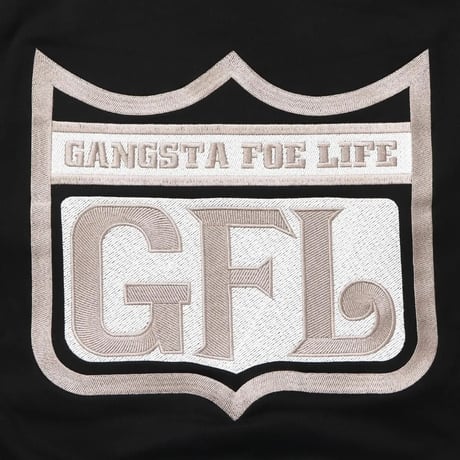 WEST WEAR / GFL EMBROIDERY LOGO HOODIE / BLACK