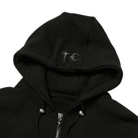 THUG CLUB / IRON STEEL FOCUS ZIP UP HOODIE