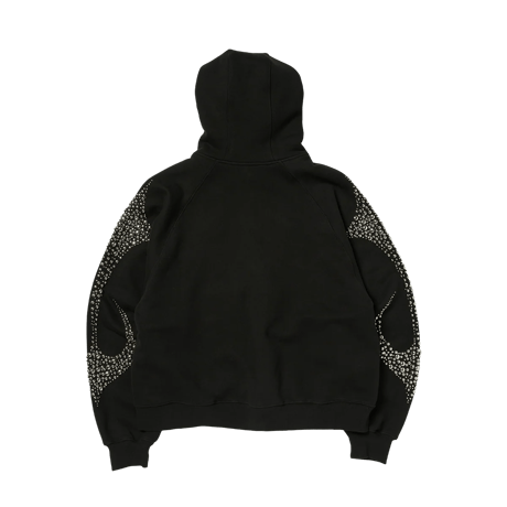THUG CLUB / IRON STEEL FOCUS ZIP UP HOODIE