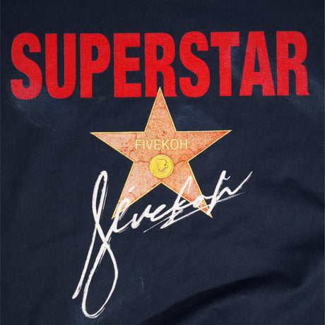 FIVEKOH / SUPERSTAR IRREGULAR T-SHIRT