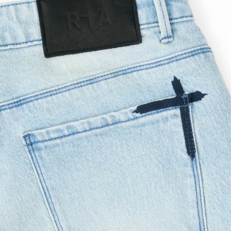 RTA / BRYANT SKINNY STRETCH DENIM / SOFT HORIZON SIDE CROSS