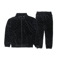 WEST WEAR / GFL LOGO VELOUR SET UP / BLACK