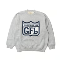 WEST WEAR / GFL EMBROIDERY LOGO CREWNECK / GRAY