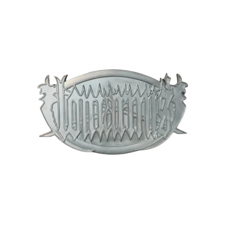 LOIN ARMIS / TWO FACED SCYTHE BUCKLE BELT / SILVER