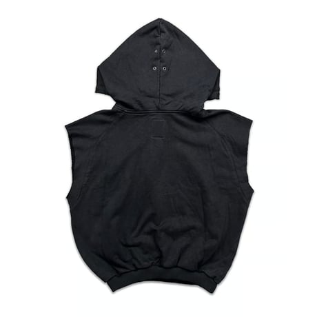 SOCIETY DÉ NOBODIES / "HANDWERK" SLEEVELESS HOODIE