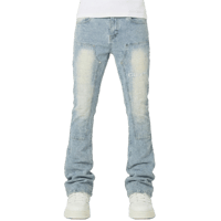 GUAPI / Aqua Blue Sashiko Denim V2