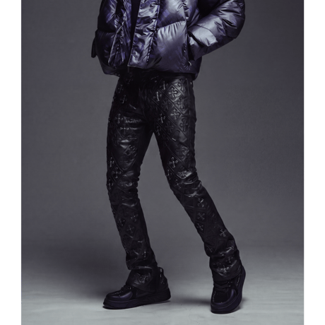 GUAPI / All Black Relic Waxed Denim