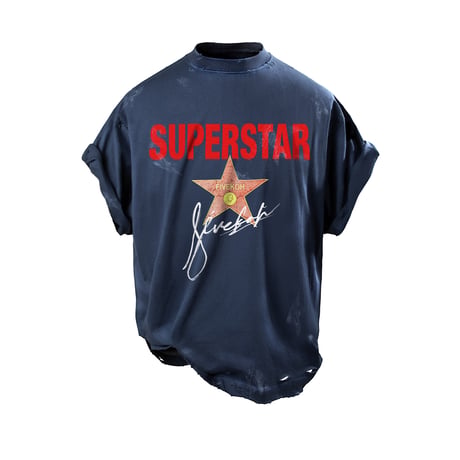 FIVEKOH / SUPERSTAR IRREGULAR T-SHIRT