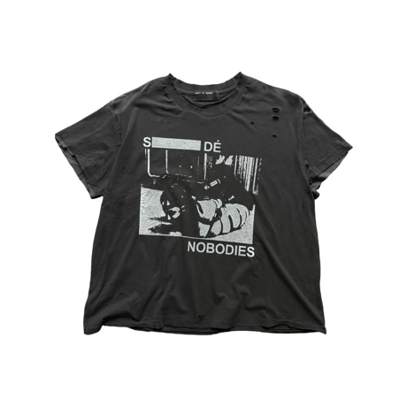 【ラスト1点】SOCIETY DÉ NOBODIES / "BONDAGE" CLASSIC LOGO TSHIRT