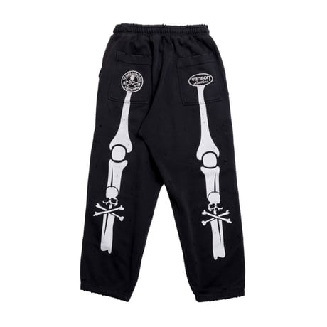 VANSON×MASTERMIND / SWEAT PANTS / DAMAGED