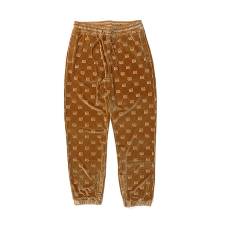 WEST WEAR / WS LOGO VELOUR SET UP / BROWN