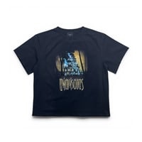 【ラスト1点】unconscious / BURNING HOUSE T-SHIRT / FADED NIGHT BLACK