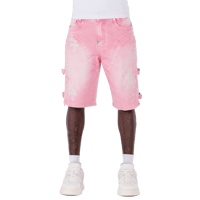 GUAPI / French Rose Cross Buckle Shorts