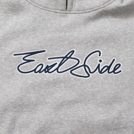 WEST WEAR / ES EMBROIDERY LOGO HOODIE / GRAY