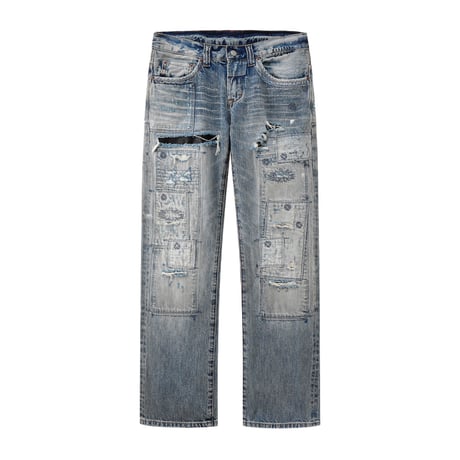 SOCIETY DÉ NOBODIES / "HANDWERK" PATCHED BORO DENIM