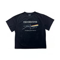unconscious / PRISM ECLIP T-SHIRT / FADED NIGHT BLACK