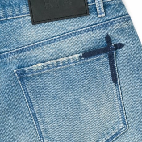 RTA / CRAYTON SKINNY STRETCH DENIM / GOLDEN INDIGO