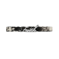 FAITH BY LUIS / GENUINE COWHIDE CHROME FAITH BELT