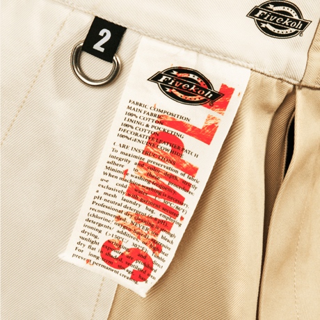 FIVEKOH / REVERSE WORK PANTS