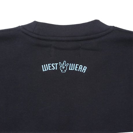 WEST WEAR / WS EMBROIDERY LOGO CREWNECK / NAVY
