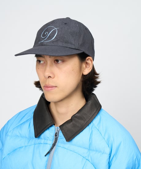 Script Low Ball Cap (Navy)