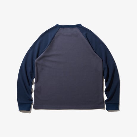 Dry Waffle L/S Top (Navy)