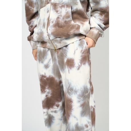 Dyed Sweat Pants (Dark Camo)
