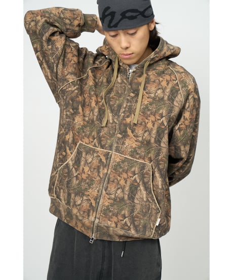 Dry Waffle Full Zip Hoodie (Realtree Camo)