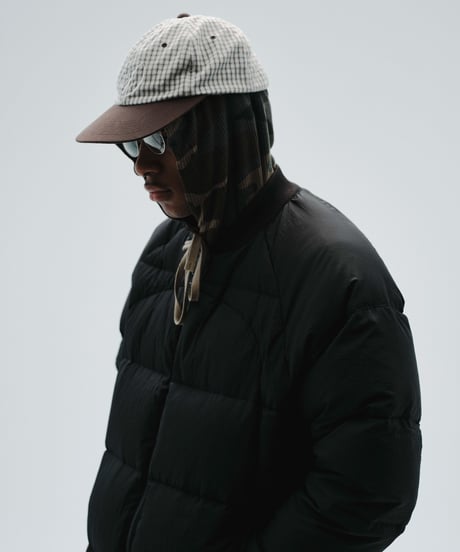 Script Low Ball Cap (Plaid)