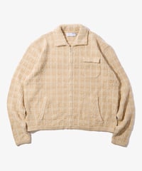 Tweed Knit Jacket (Ivory)