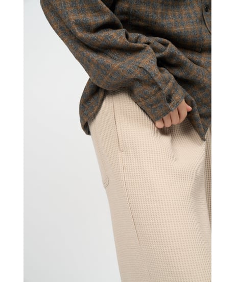 Villa Waffle Trousers (Black)