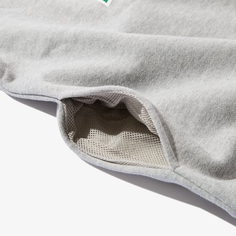 College Logo Crewneck Sweatshirt (Ash)