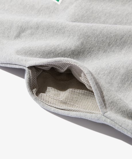 College Logo Crewneck Sweatshirt (Ash)