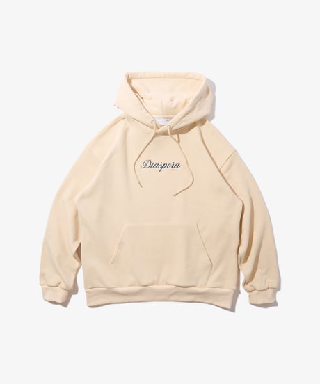 Script Logo Hooded Sweatshirt (Ecru)