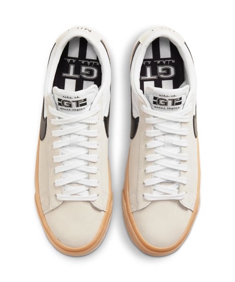 【NIKE】NIKE SB ZOOM BLAZER LOW PRO GT (White/Black)